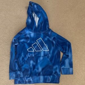Adidas Kids Blue Hoodie